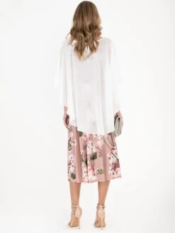 Cali Chiffon Cover Up, White -Miha Dresses Shop 26 09 2020 Anna maggie 334