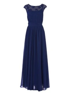 Basia Bridesmaid Lace Bodice Maxi Dress, Navy 11 Basia Bridesmaid Lace Bodice Maxi Dress, Navy -Miha Dresses Shop 5053319333760 3 e32b9552 d4a1 43ef a3ef d71822b112e6