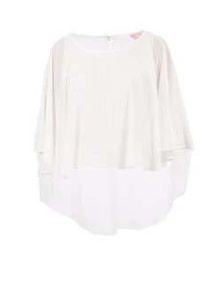 Cali Chiffon Cover Up, White -Miha Dresses Shop 5053319341000 4