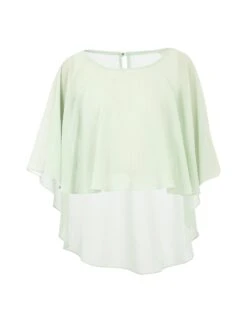 Cali Chiffon Cover Up, Mist -Miha Dresses Shop 5053319341024 4