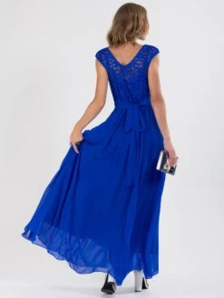 Basia Bridesmaid Lace Bodice Maxi Dress, Royal Blue -Miha Dresses Shop DSC 0662 5bd321b5 f0cf 4d47 ac11 8b5cc51d1cd6