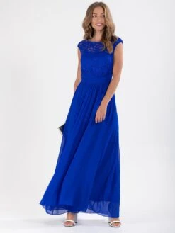 Basia Bridesmaid Lace Bodice Maxi Dress, Royal Blue -Miha Dresses Shop DSC 0673 9fc168eb 204e 4e47 a2a8 67fdb9c105ae