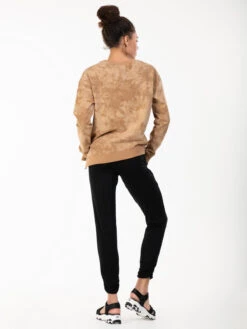Asymmetric Zip Sweatshirt, Khaki -Miha Dresses Shop DSC 5602 Copy