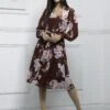 Gabriel Twist Waist Swing Dress, Floral Multi -Miha Dresses Shop GH 321 FloralMulti 4