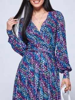 Maaike Long Sleeve Mesh Dress, Navy Multi 10 Maaike Long Sleeve Mesh Dress, Navy Multi -Miha Dresses Shop MEH 3621 Navymulti 3 bdabbec1 9003 482a 86f2 0069afc94a04