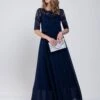 Wendy Lace Overlay Maxi Dress, Navy -Miha Dresses Shop MarchShoot 1817 2250X3000 c92538de 72a0 4d76 9299 585768f5207c