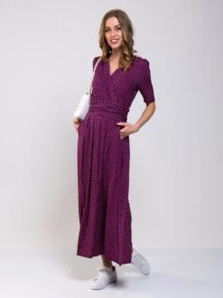 Printed Viscose Crossover Maxi Dress, Pink Geo 9 Printed Viscose Crossover Maxi Dress, Pink Geo -Miha Dresses Shop MarchShoot 4142 2250X3000 6cacfac7 4e36 4e14 aff3 ee6ecd29eca5