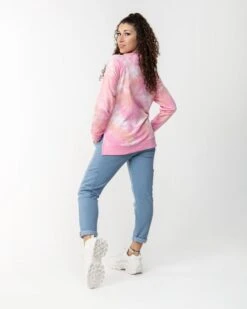 Diva Sweatshirt, Tie Dye -Miha Dresses Shop SW 112TyeDie 4