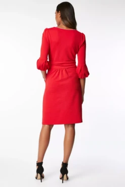 Bell Sleeve Boat Neck Pencil Dress, Red -Miha Dresses Shop Screenshot2020 03 05at12.07.03 b760b4e2 4d57 4c41 8385 a3e4e05b9fe4