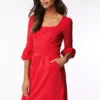 Bell Sleeve Boat Neck Pencil Dress, Red -Miha Dresses Shop Screenshot2020 03 05at12.07.25 1 64fb2574 57d6 4183 9b15 388086195da0