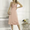 Jolie Moi Reene Cowl Neck Midi Dress, Dusty Pink -Miha Dresses Shop W 5221 DustyPink 2